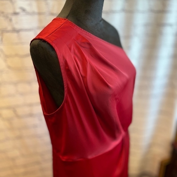 Pretty Garden Res One Shoulder Dress  size M.   NWT - Picture 5 of 16